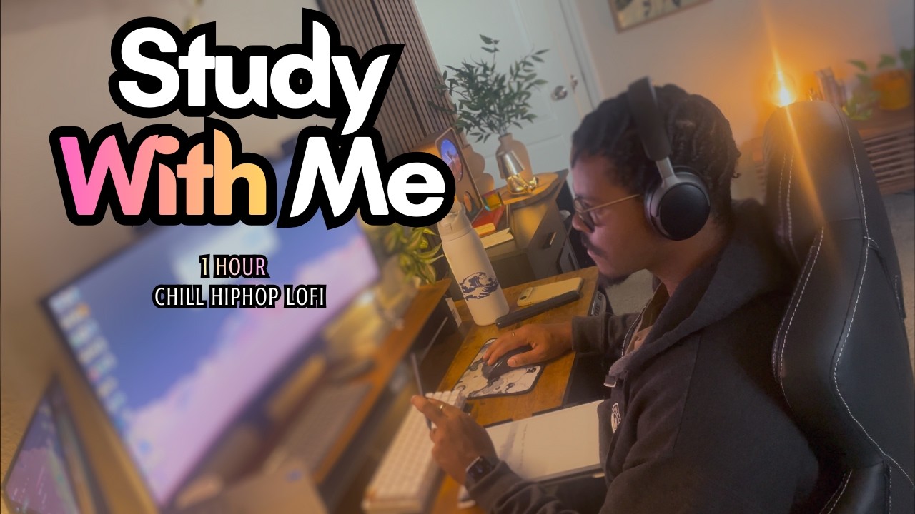 1 hour of deep focus may be the remedy for procrastination |  Study With Me!