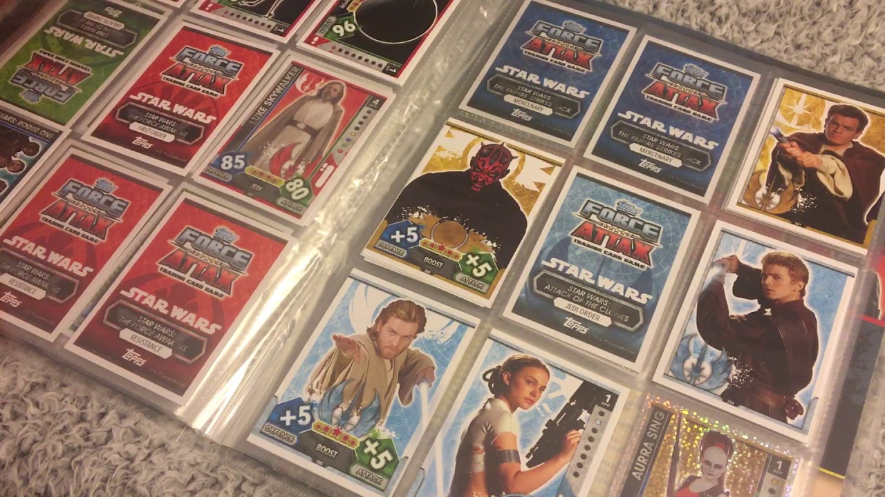 ASMR Star Wars Cards Collection (whispered)