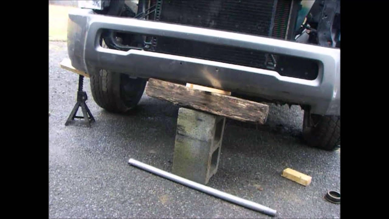 How to install 4th Gen Bumper on 2nd Gen Dodge Ram with stock brackets