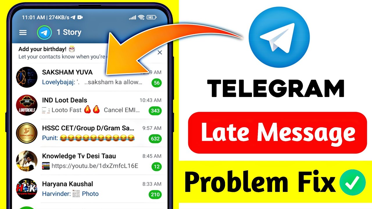 How to fix Telegram late message problem | Telegram late notification problem solved