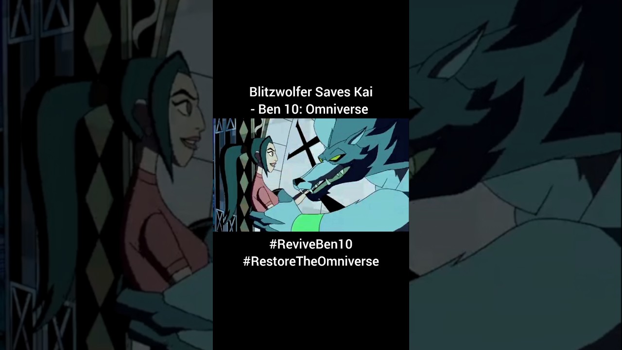 Ben as Blitzwolfer saves Kai - Ben 10: Omniverse #ben10 #benwolf #blitzwolfer #alientransformation