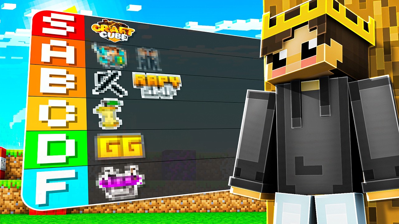 Oceniłem SERWERY w MINECRAFT