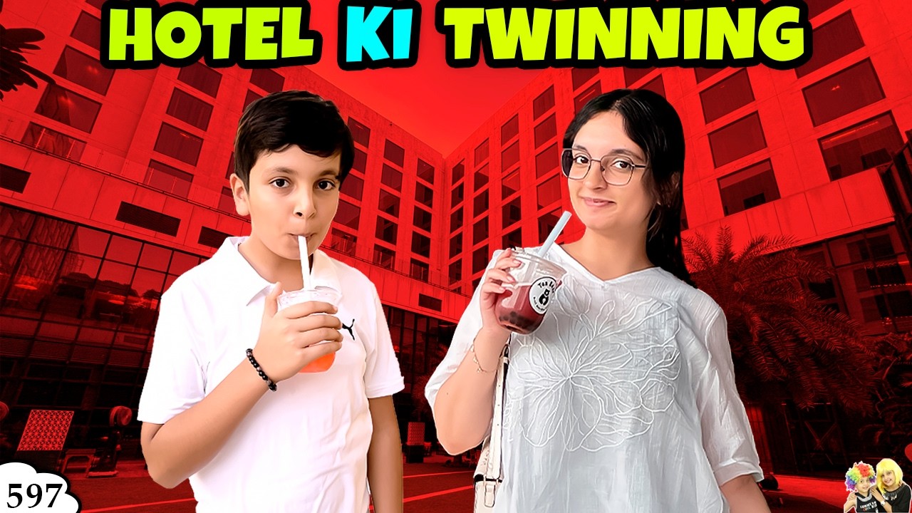 HOTEL KI TWINNING | Ep 597 | Aayu and Pihu Show