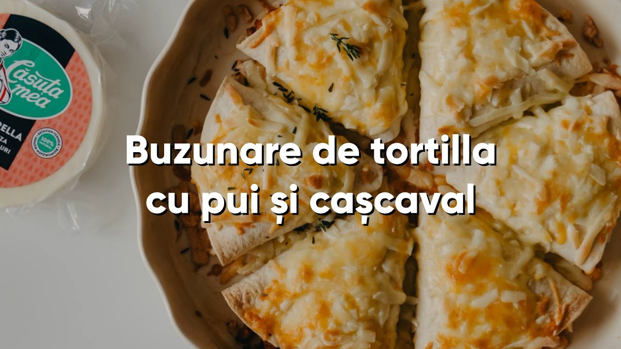 Buzunare de tortilla cu pui și cașcaval