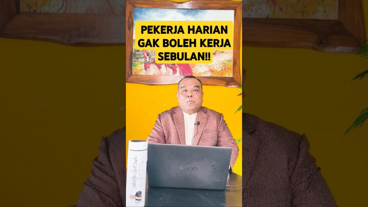 Pekerja Harian Gak Boleh Kerja Sebulan!! #pekerjaharianlepas #hakpekerja #aturankerja #kontrakkerja