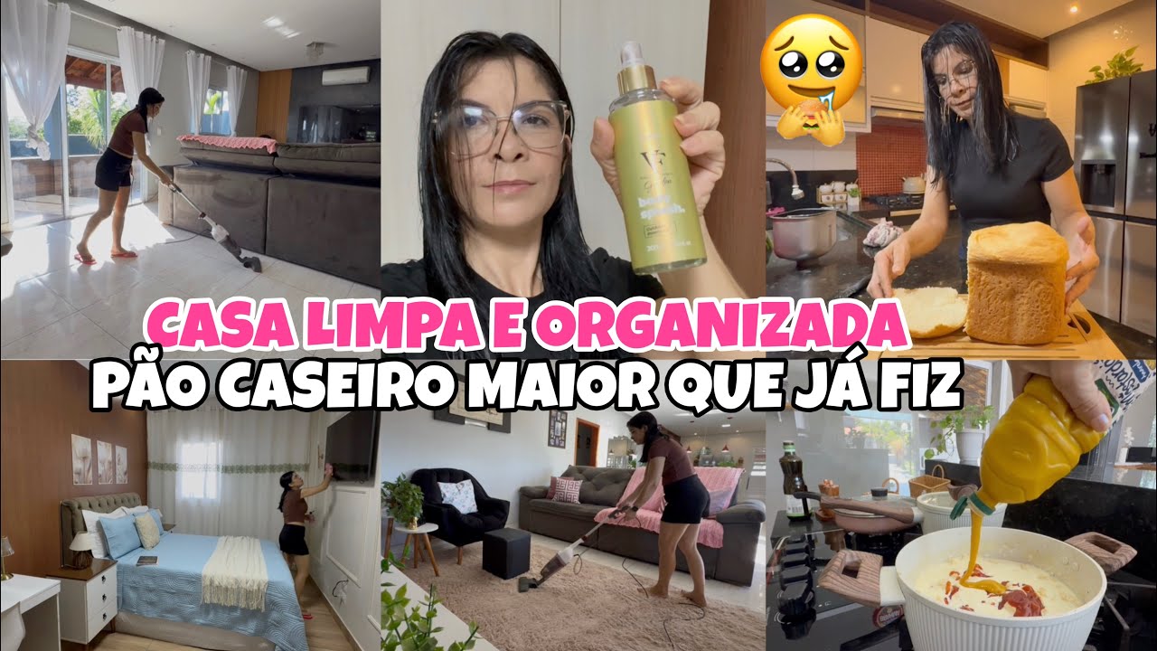 LIMPEZA E ORGANIZAÇÃO / Lavei Muitas ROUPAS / PÃO CASEIRO / Strogonoff de Frango Delicioso 😋 