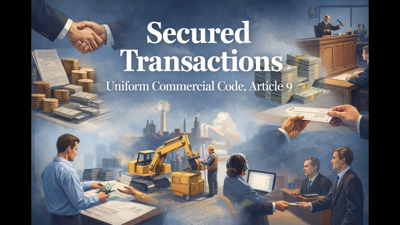 Secured Transactions - Uniform Commercial Code, Article 9