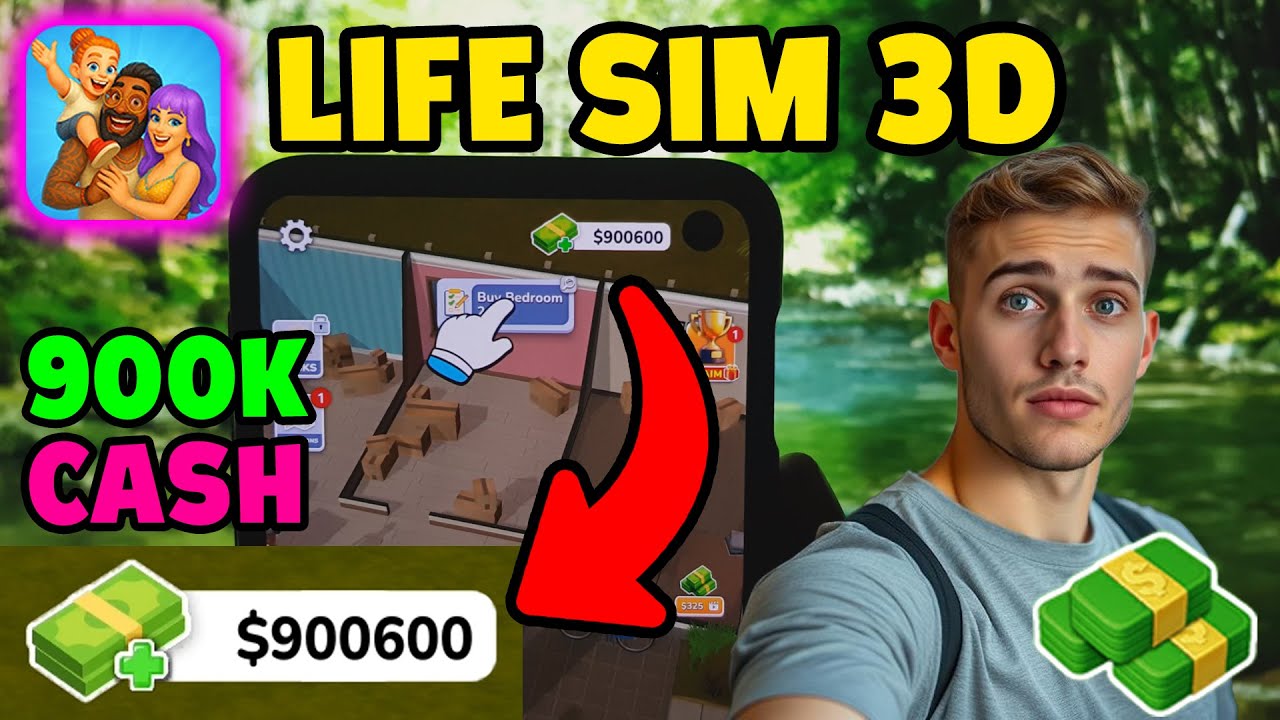 Life Sim 3D Hack 2026 ✅ How to Get Unlimited Free Cash in Life Sim 3D (900K) iOS & Android