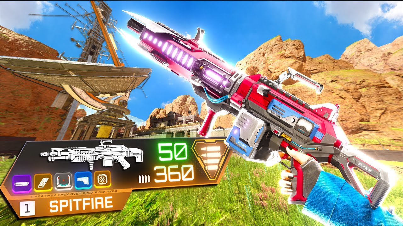 *новый* Iron Sight Spitfire — СПЯЩИЙ ПП в Apex Legends