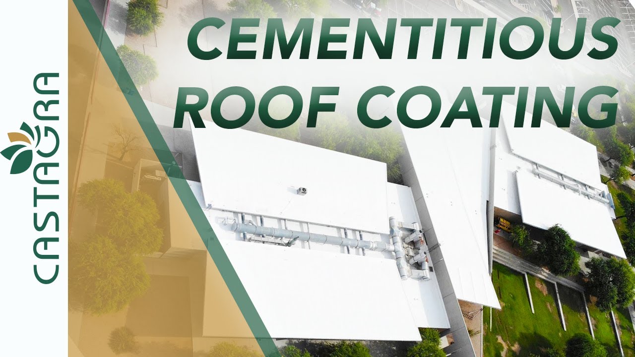 Coating a Cementitious Roof (SPF alternative)