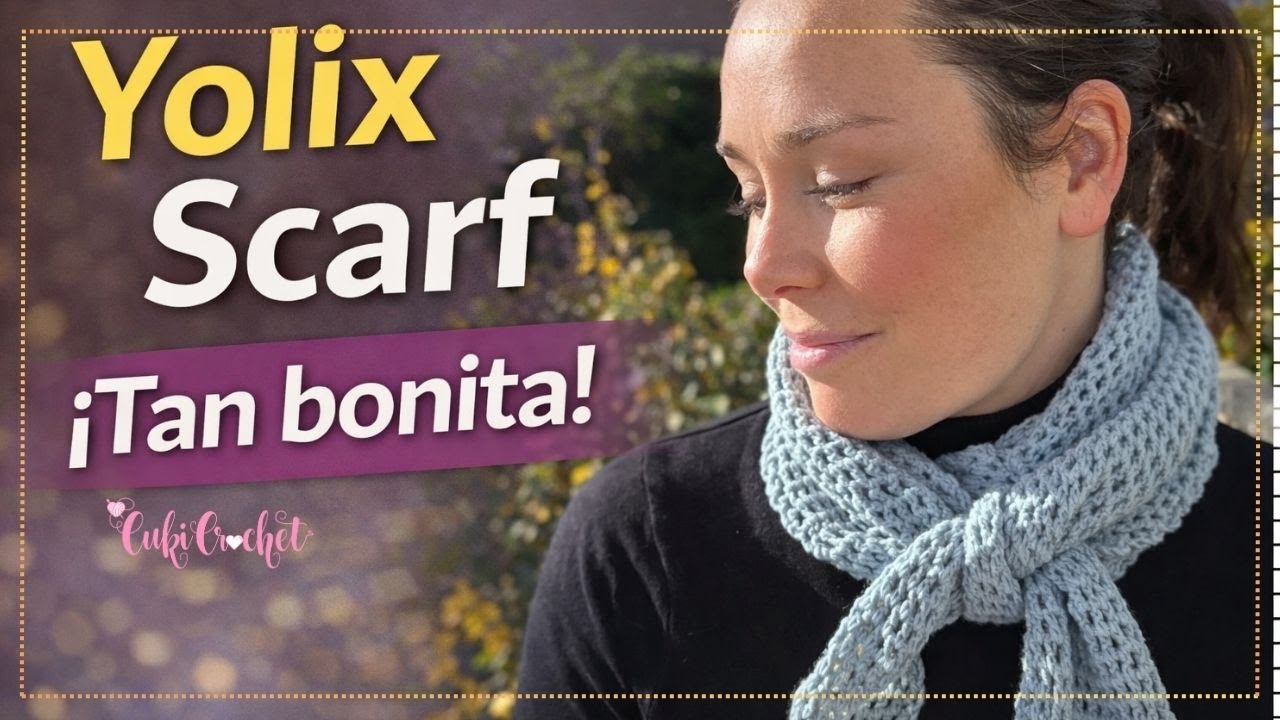 REGALITO DE REYES “Yolix Scarf a Crochet paso a paso | Cuello tipo Sophie fácil y elegante”