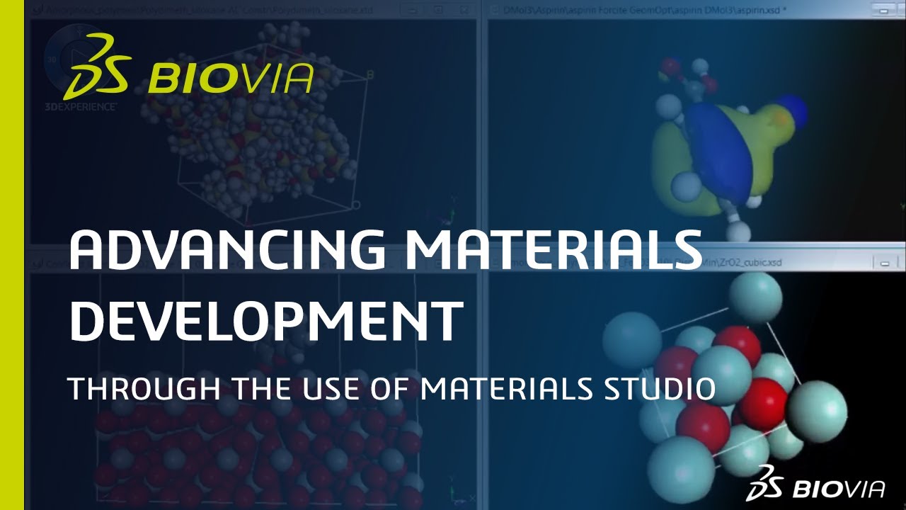 Advancing Materials Development through the Use of Materials Studio