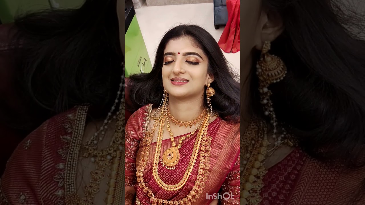 hindu bridalmakeup by ashtamudi wellness