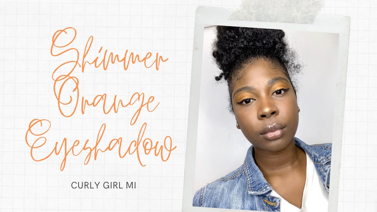Shimmer Orange Eye Shadow | New MakeUp So Don’t Judge