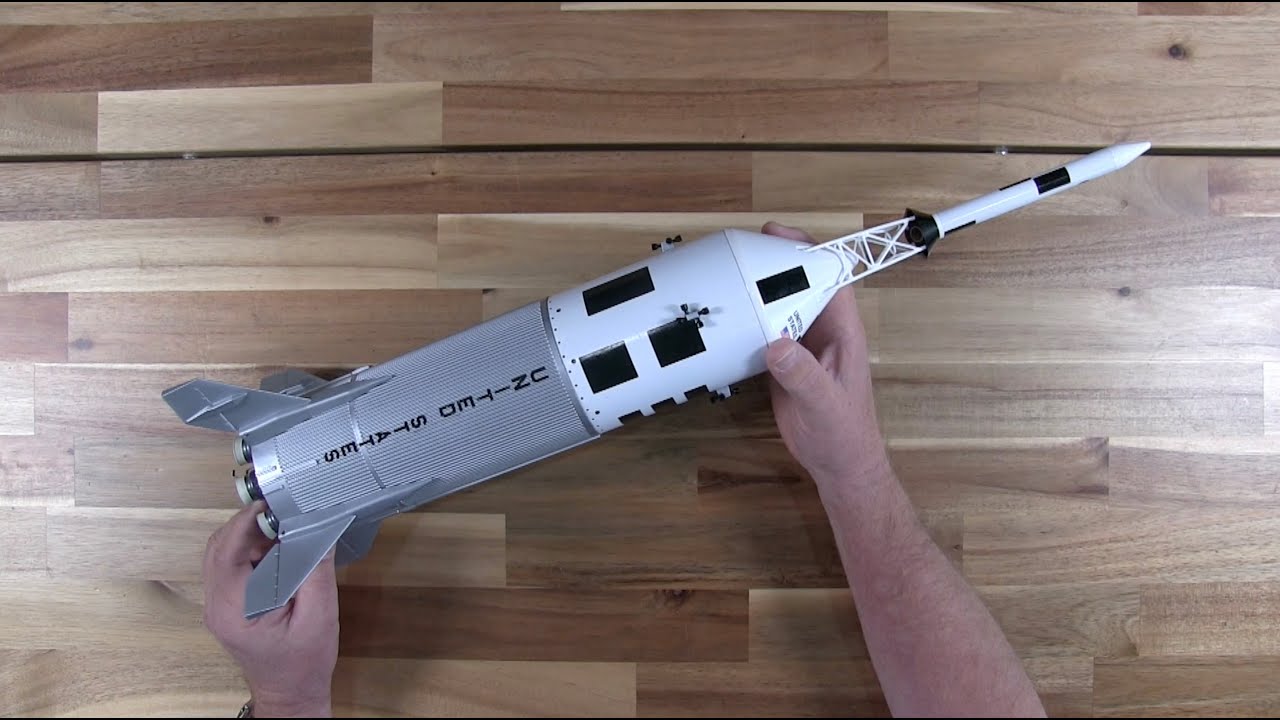 Building the Estes Little Joe II in 1/45 Scale
