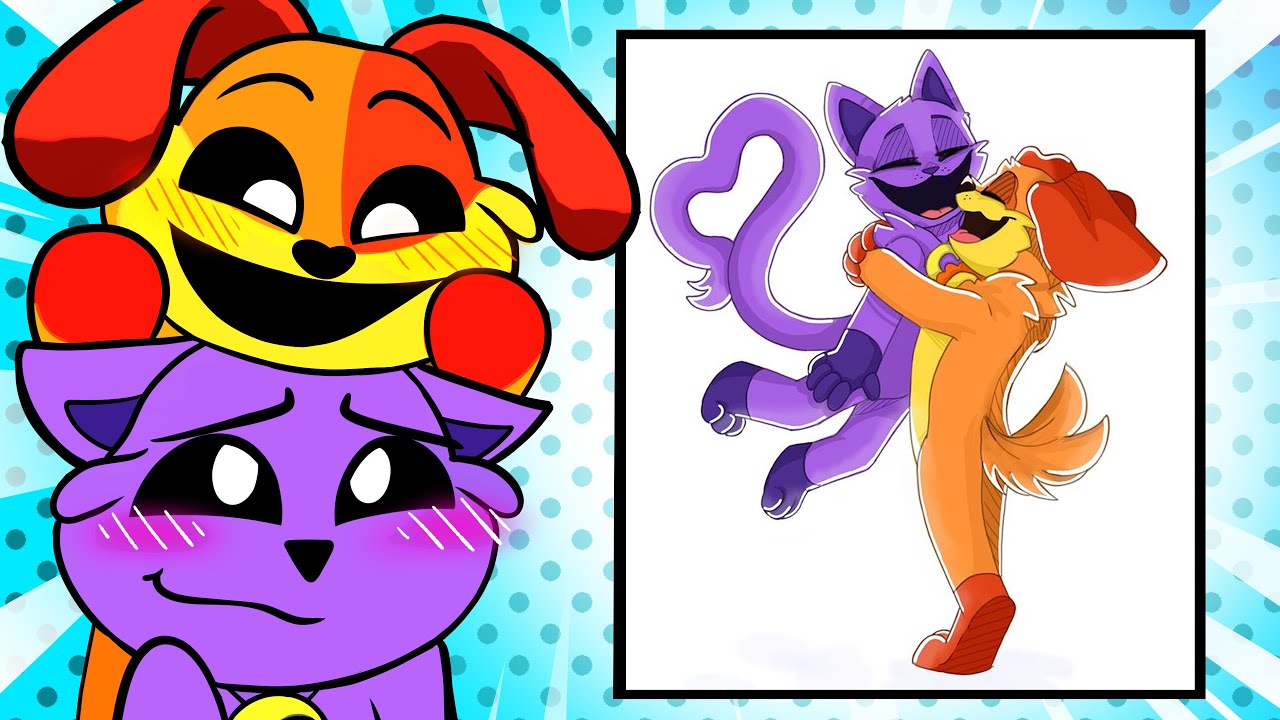 Catnap e Dogday REAGEM As MELHORES ARTES de Smiling Critters VR