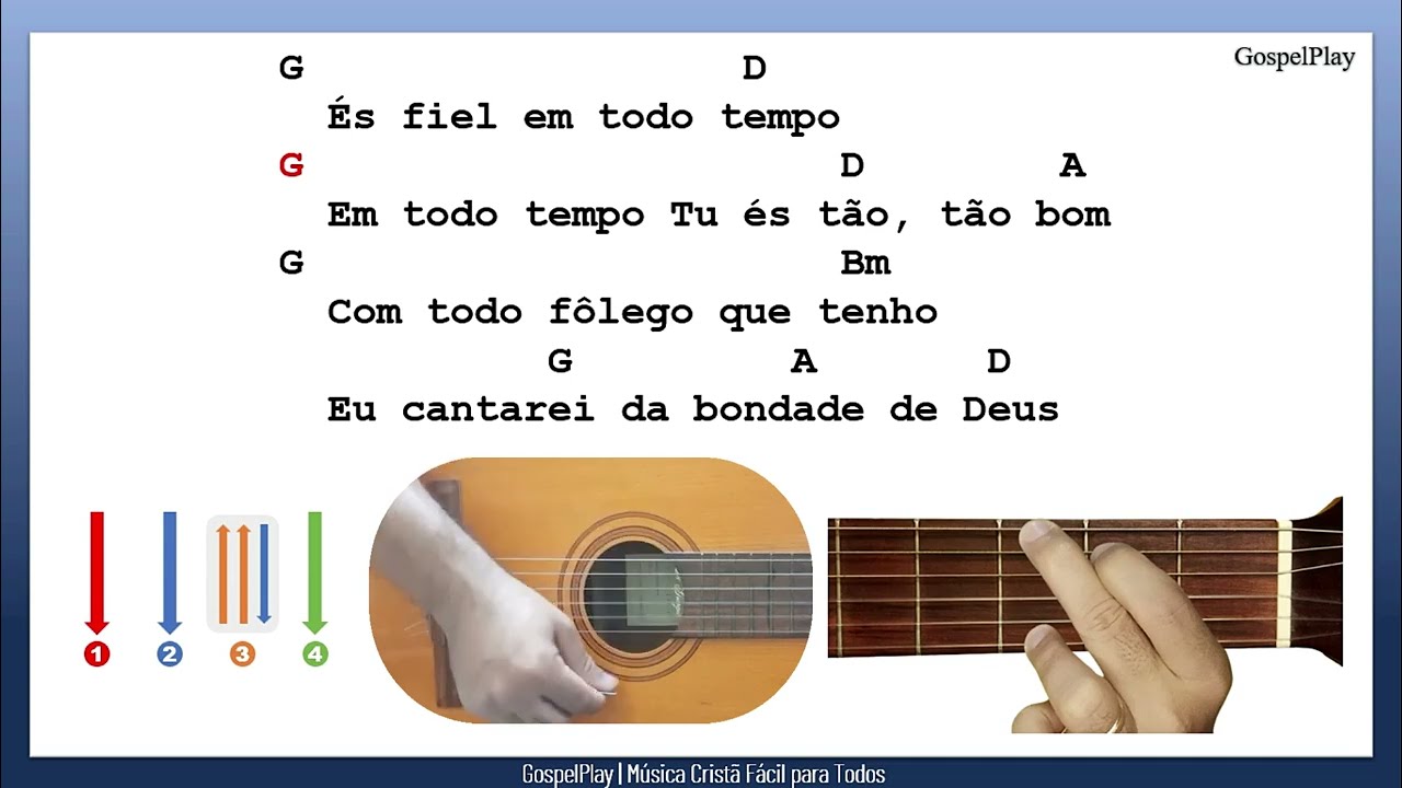 Bondade De Deus Violão | Cifra Simplificada