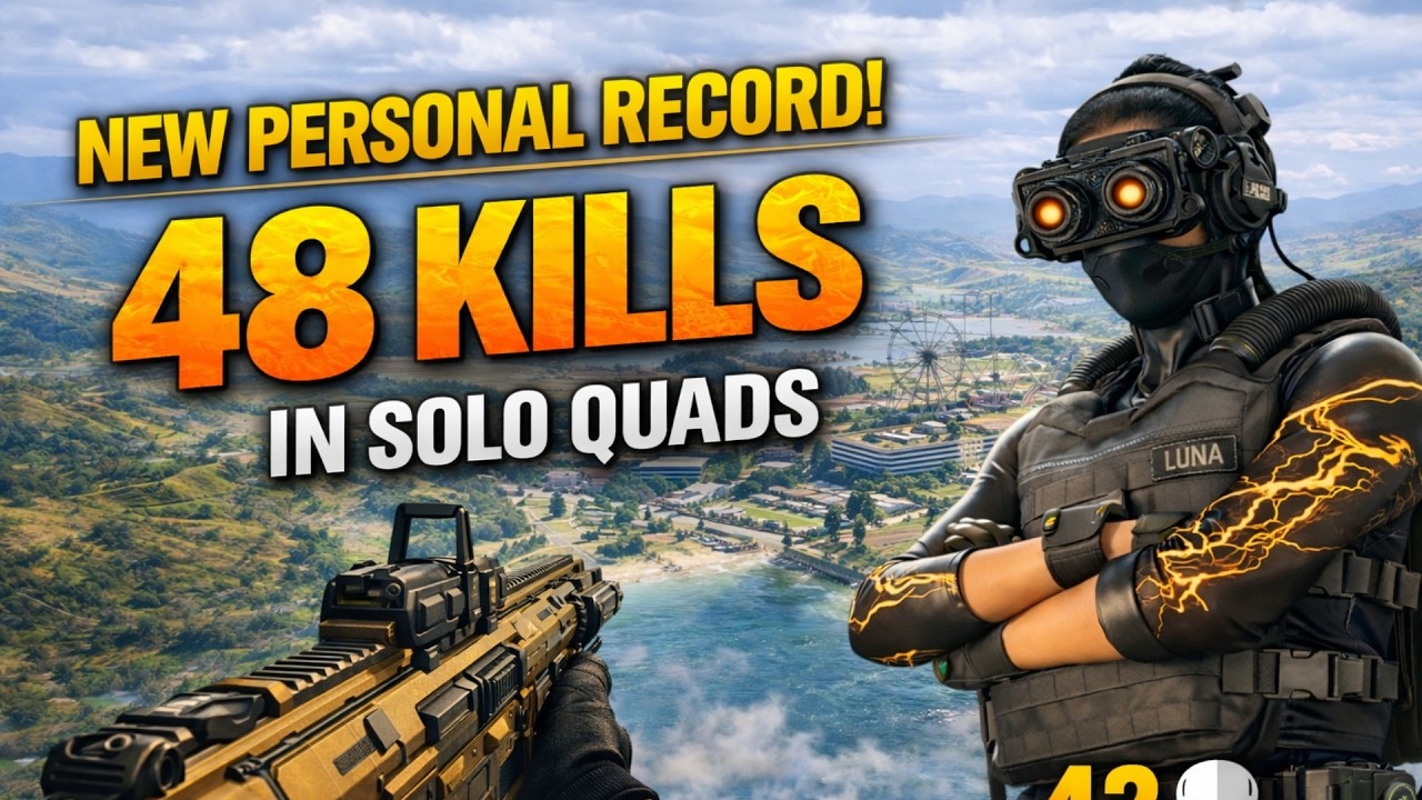 The Blackout Solo Quad King is BACK! 48 Kill Solo Quads Gameplay