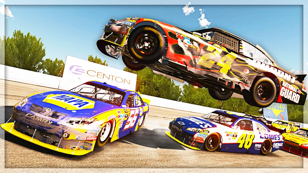 POCONO IS DANGEROUS // NASCAR 2011 Eliminator Racing