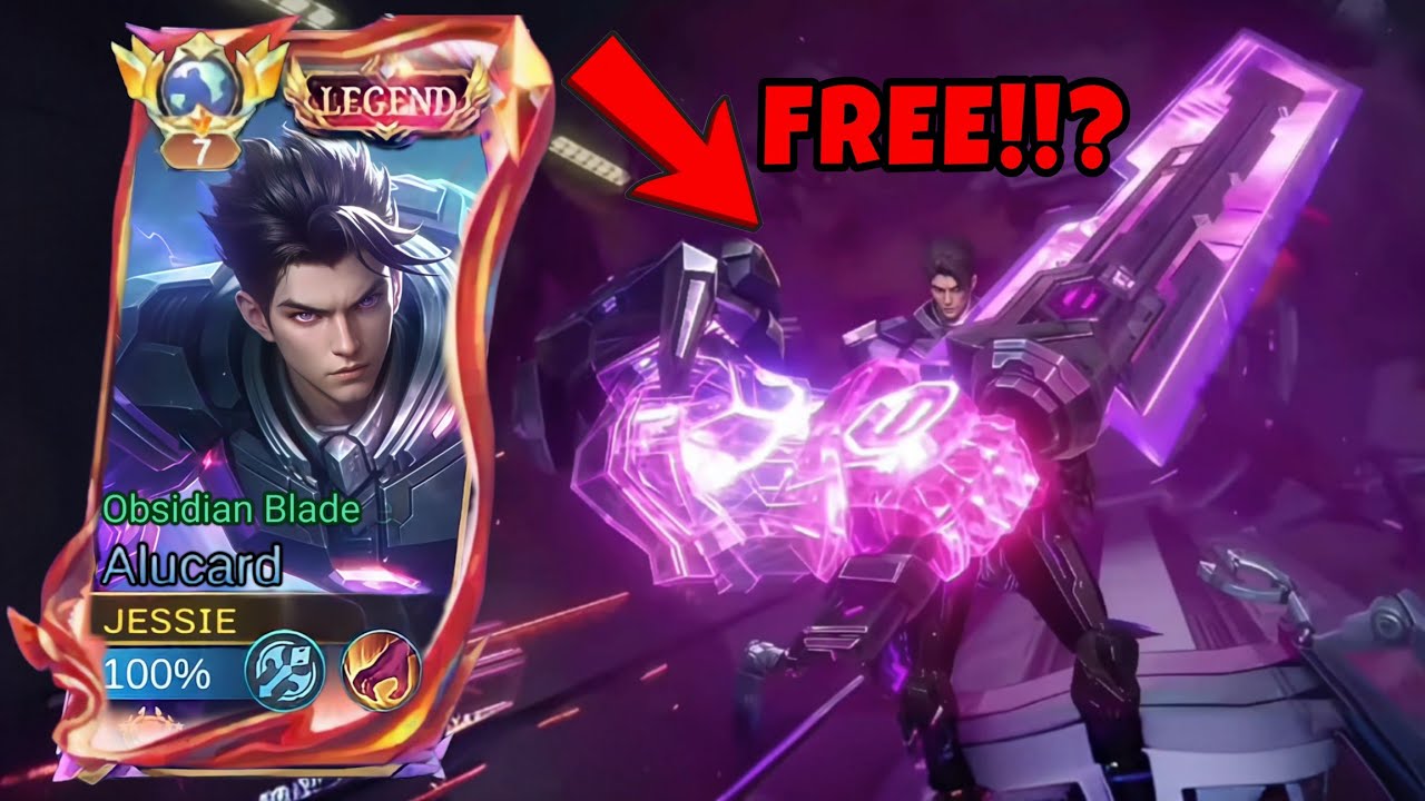FINALLY!!! REVAMP ALUCARD OBSIDIAN BLADE LEGEND SKIN IS HERE! - (the best legend skin ever!)