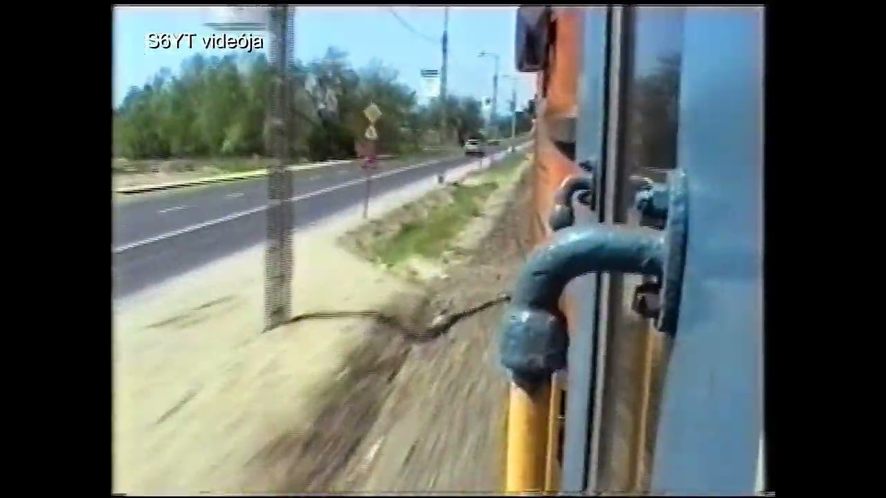 8 Soroksártól Ferencvárosig Burmán át, vonattal. 2001 május 2. (720p)