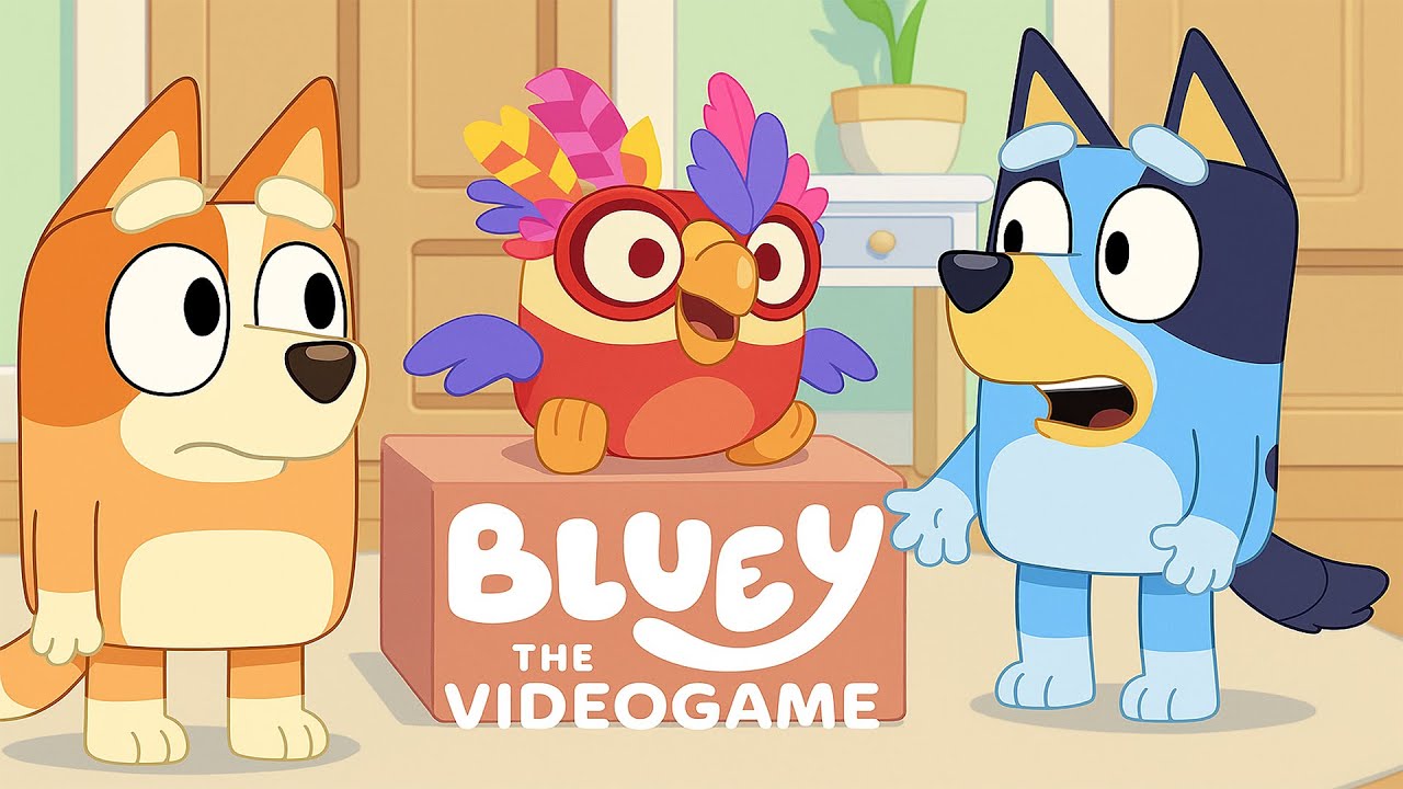 Bluey the Videogame PS4: Chattermax and Chattermax Chase! - Fun Kids Video