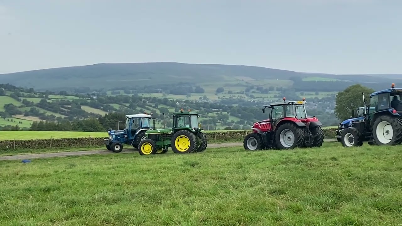 Malcolm hope valley  Derbyshire tractor run 10/09/23 de