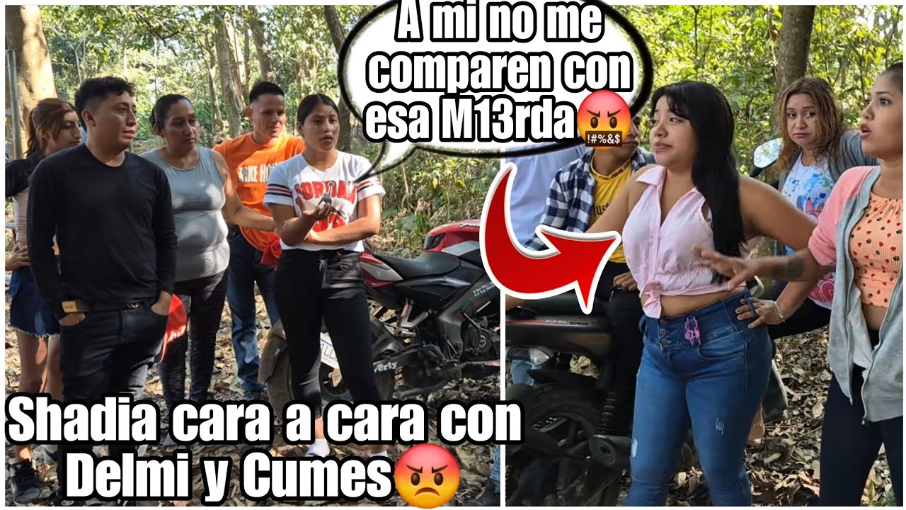 Fuerte bronc4 con Videos Chapin|Delmi ya se entero que Shadia es la casera de Cumes😱