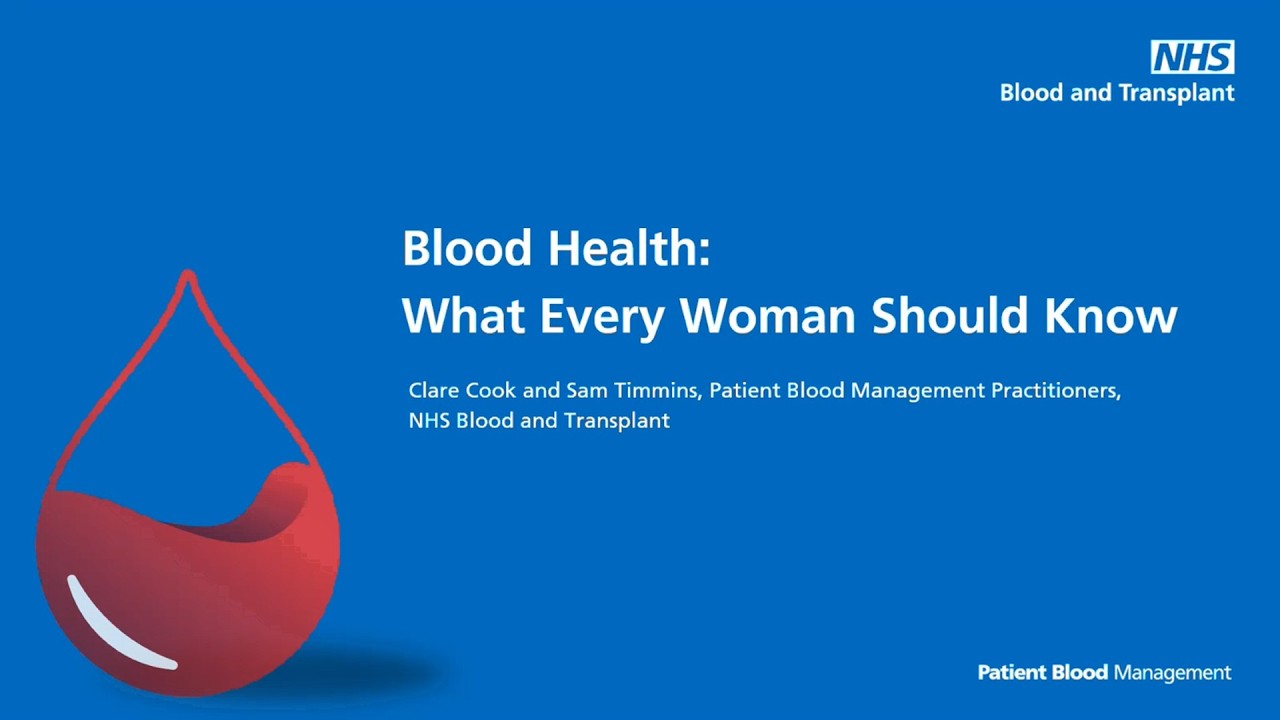 Blood Health: What every woman should know