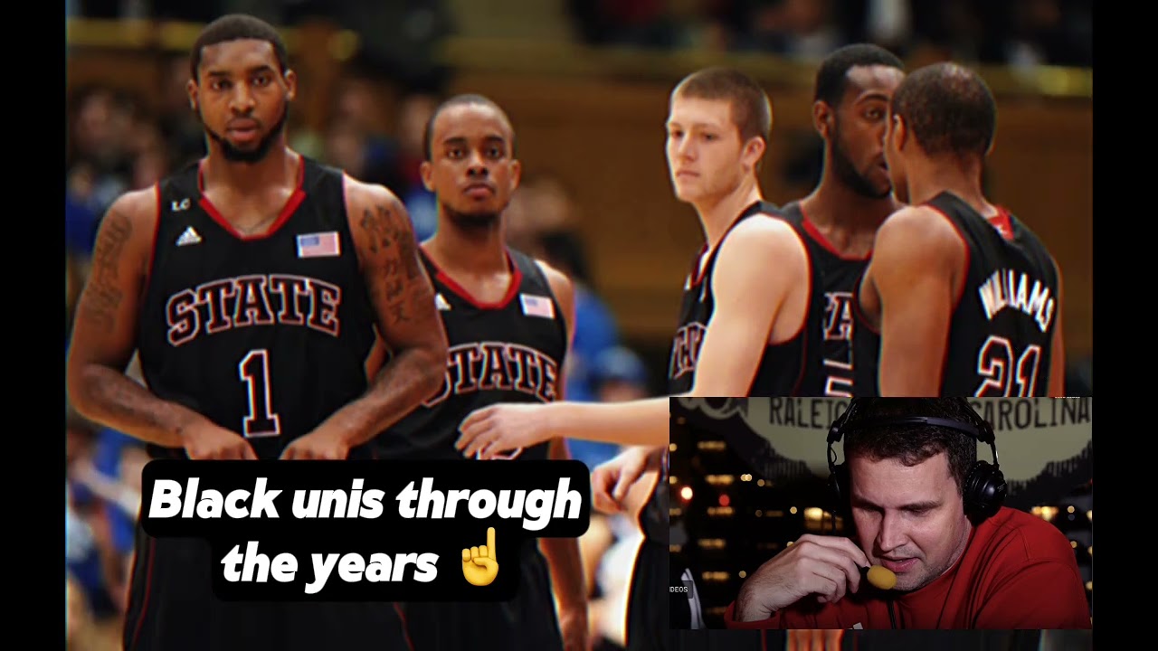 NC State wearing Black jerseys vs. Pitt | A history of NC State basketball's black unis