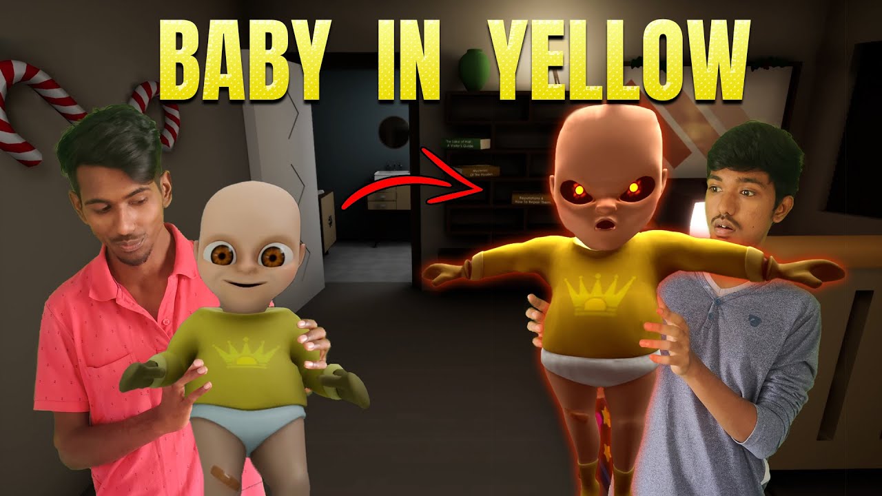 குழந்தை உருவத்தில் சாத்தான் - Baby In Yellow Horror Gameplay in Tamil [ PC Version ]