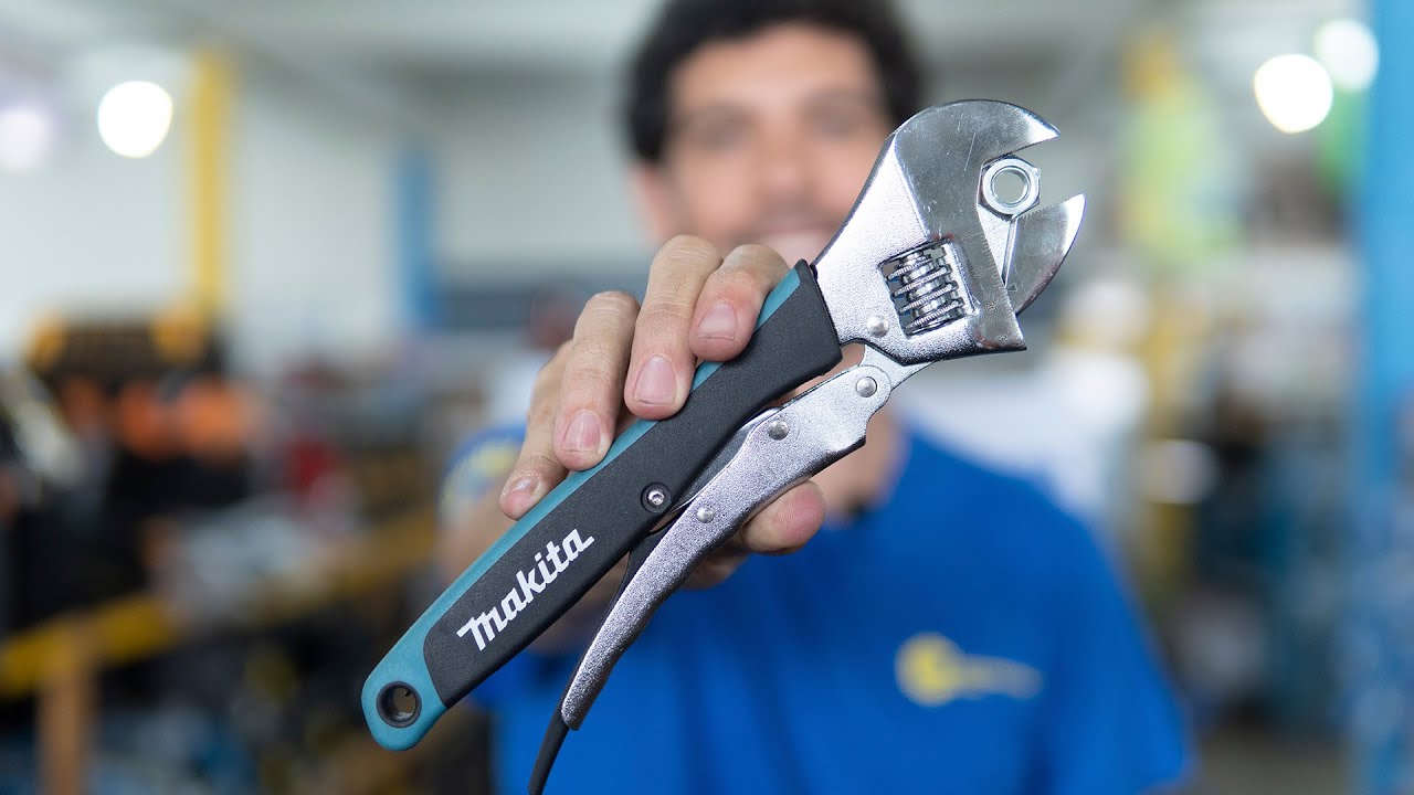 Chave Ajustavel De Pressão Makita