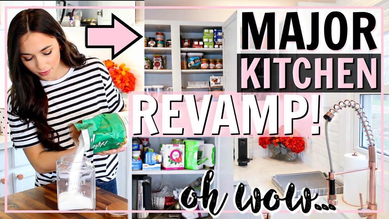 KITCHEN ORGANIZATION! DECLUTTER AND DEEP CLEAN WITH ME! ULTIMATE MOTIVATION | Alexandra Beuter