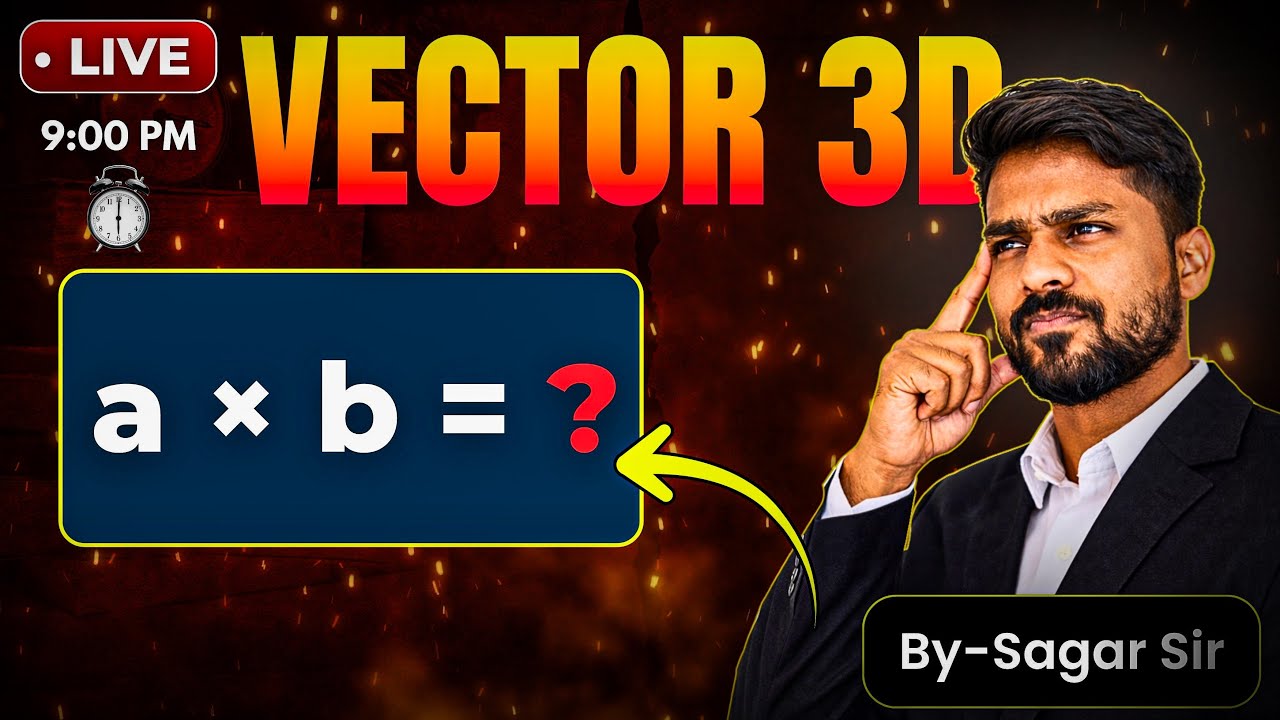 3D VECTOR MASTERCLASS|| By Sagar Sir