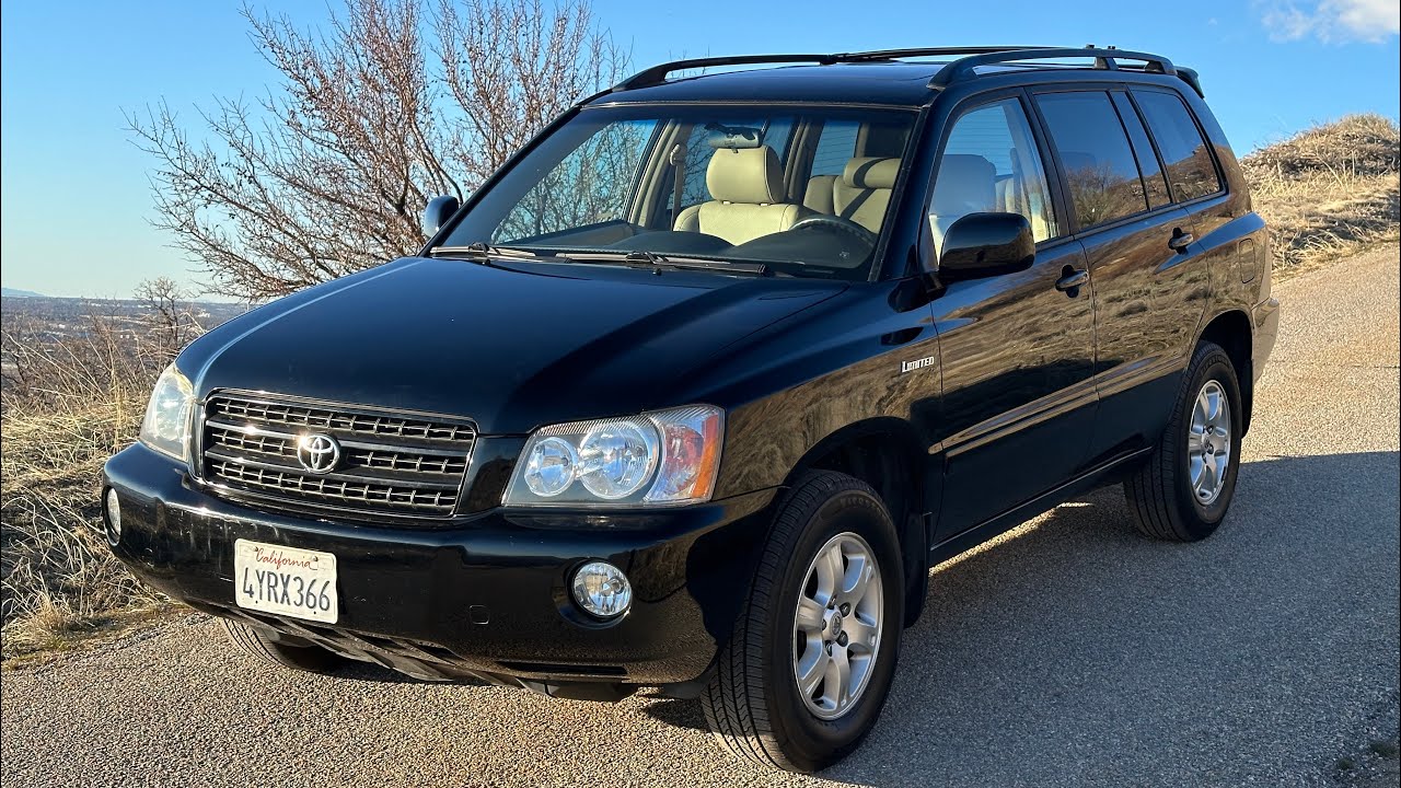 2002 Toyota Highlander Limited Interior Overview