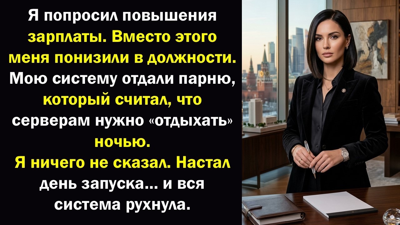 Меня уволили и отдали мою систему новичку — неделю спустя позвонил их конкурент.