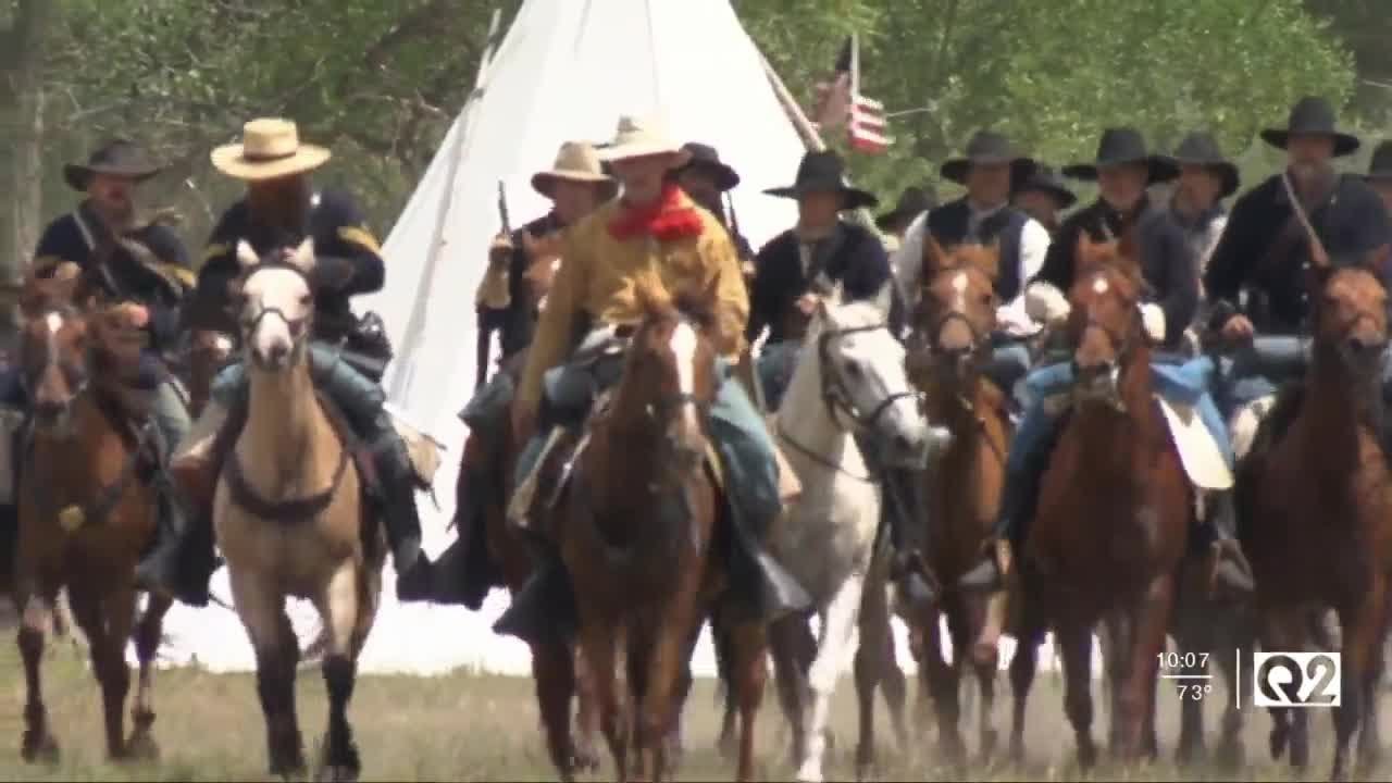 Crow Reservation hosts re-enactment of the Battle of the Little Bighorn
