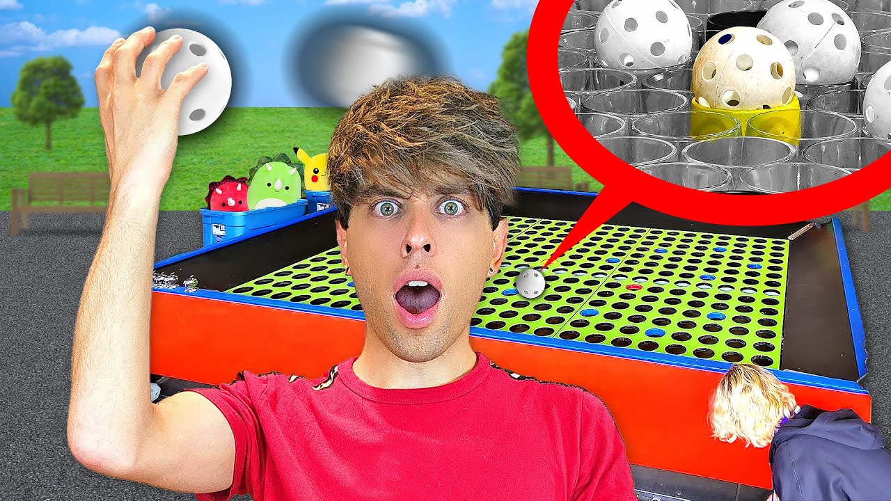 Most EPIC Carnival Game Trick Shots in HISTORY!