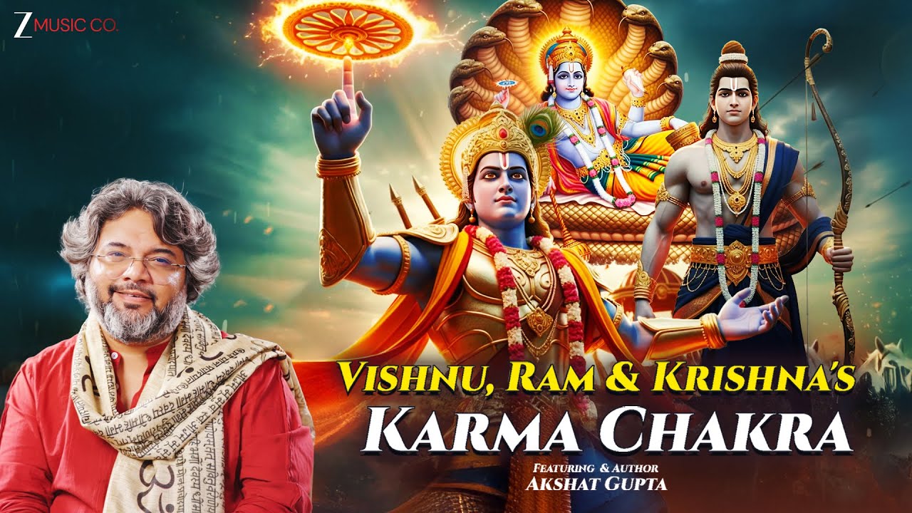 Vishnu, Ram & Krishna's Karma Chakra | Akshat Gupta | Ramayan & Mahabharat Connection |Hindu Stories