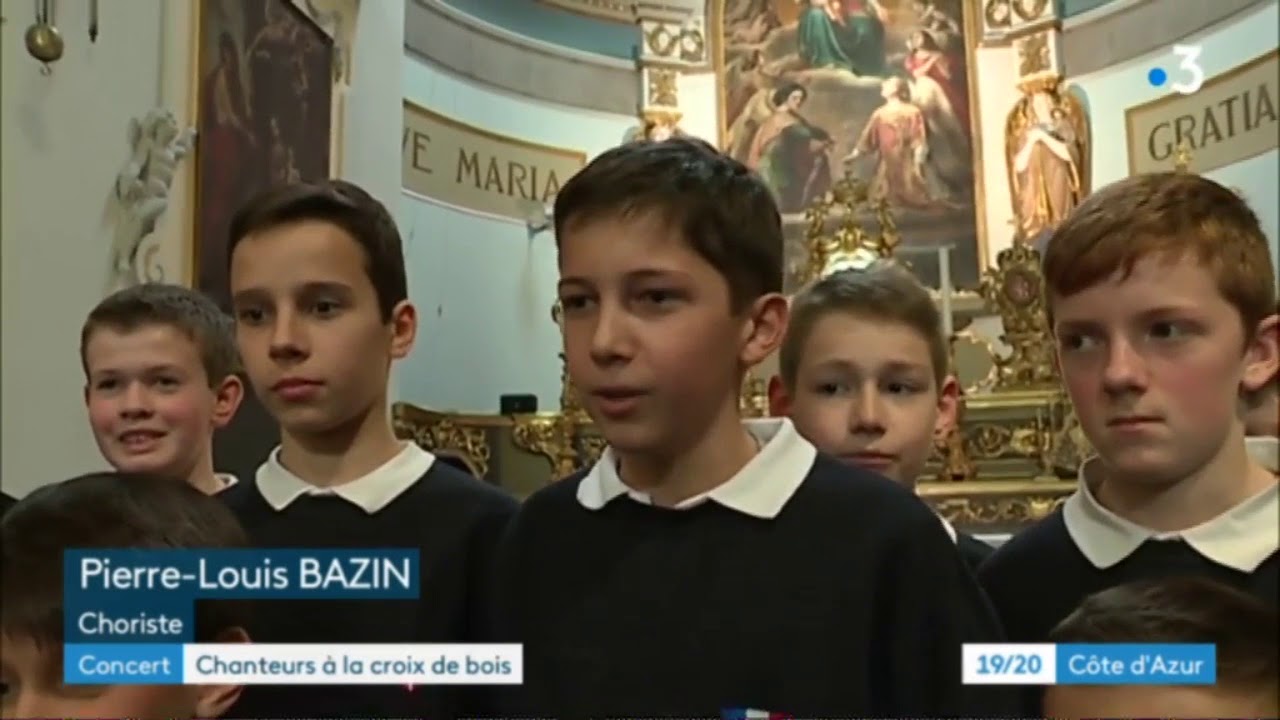 Les Petits Chanteurs à la Croix de Bois @ France 3 Provence-Alpes-Côte d'Azur - JT 1920 Côte d'Azur