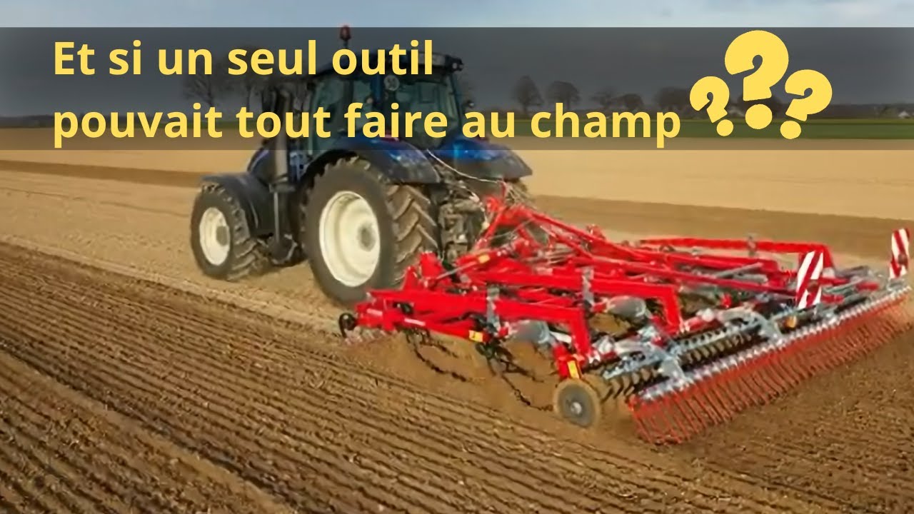 SuperMaxx CULTI : gagnez du temps… et de la terre fine, avec une polyvalence redoutable !