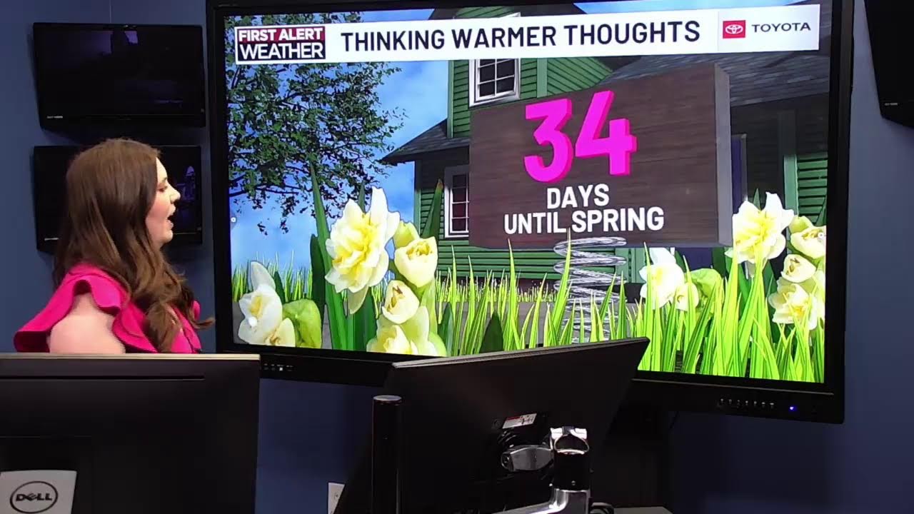Saturday 6:00p Live FIRST ALERT Weather Show with Meteorologist Anna DuVall