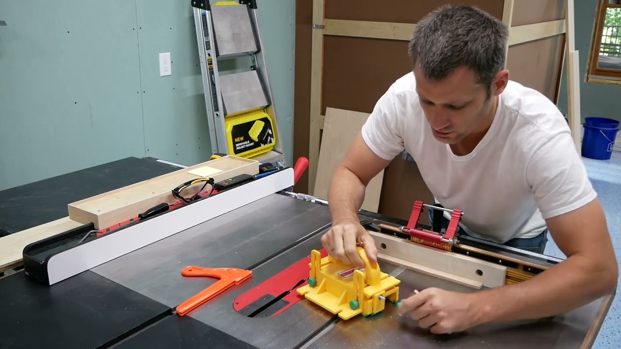 DIY Push Block Gravity Heel for Microjig GRR Ripper