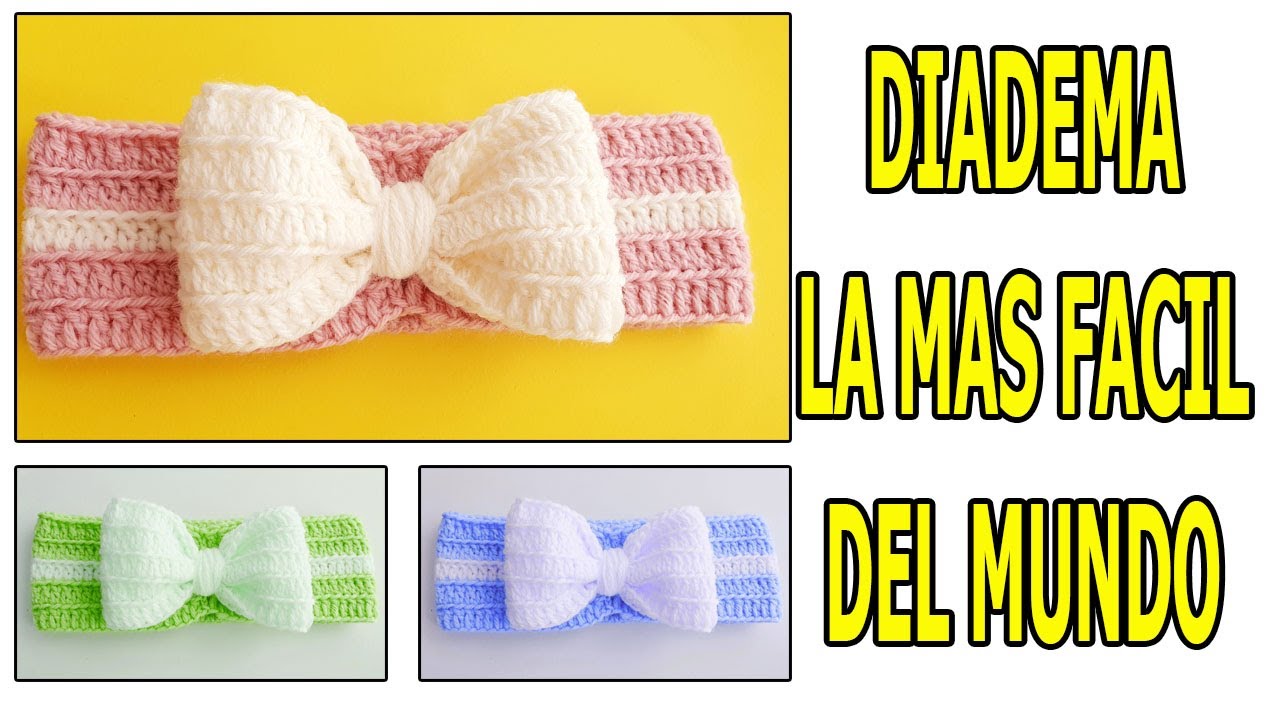 🧶 Diadema Tejida a Crochet o Ganchillo (PASO A PASO) | crochet headband | Vincha - Tiara - Turbante