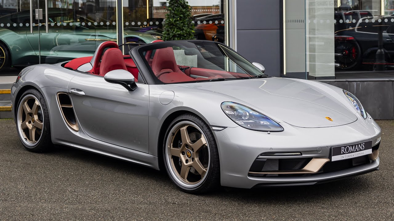 2022 Porsche 718 Boxster 25 Years - GT Silver Metallic - Walkaround + Startup