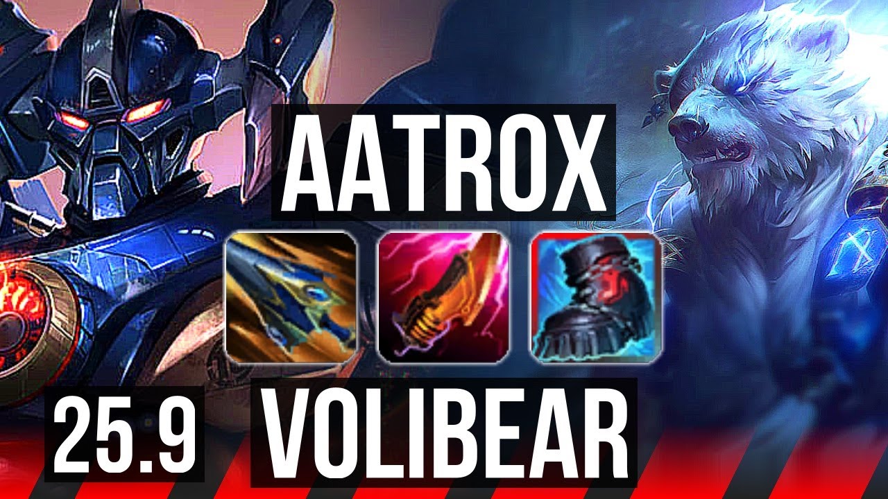 AATROX vs VOLIBEAR (TOP) | 41k DMG | EUW Master | 25.9