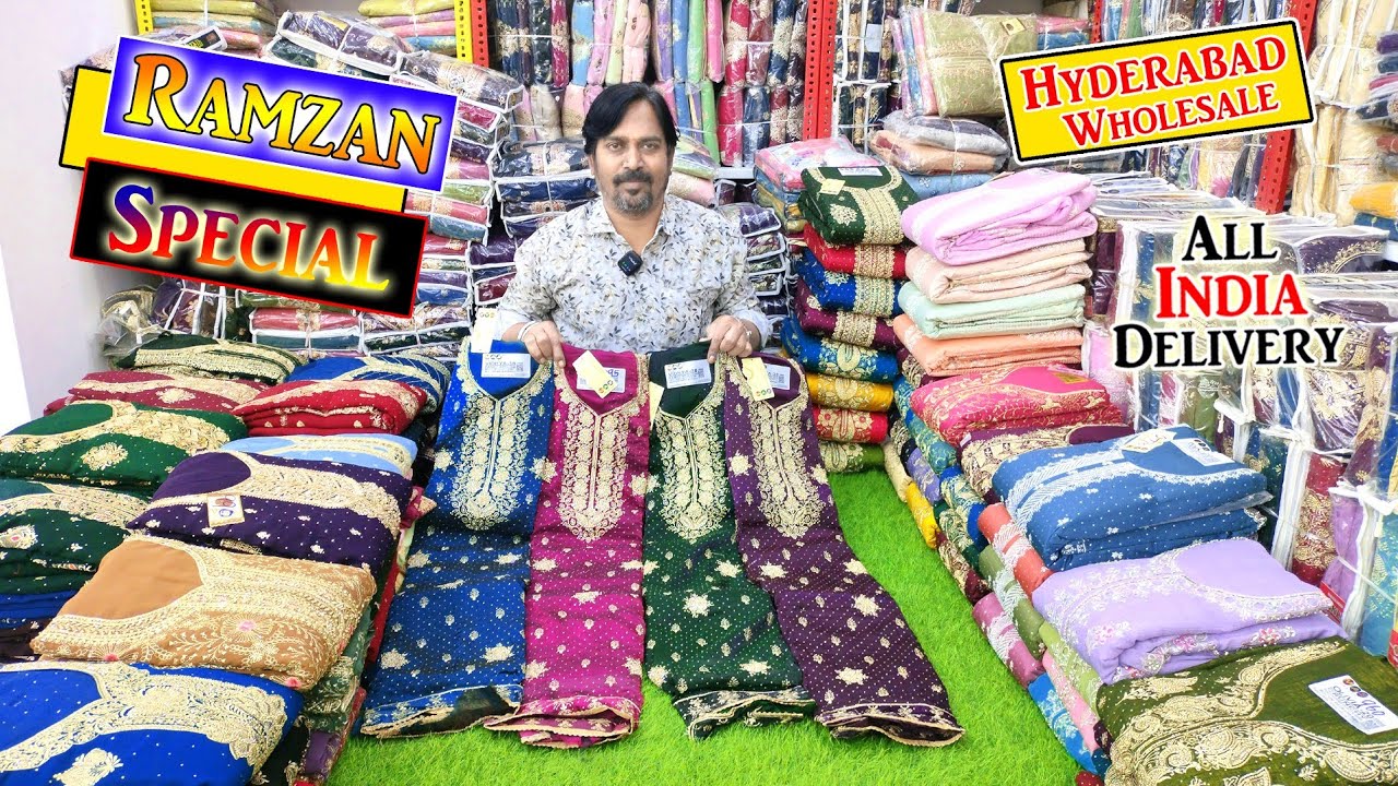 Hyderabad Wholesale Ramzan Special Variety Rs.160 All India Delivery || Zainab Suit House ||