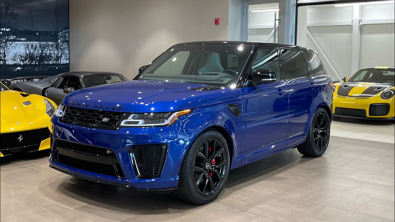 2022 Range Rover Sport SVR - Revs + Walkaround in 4K
