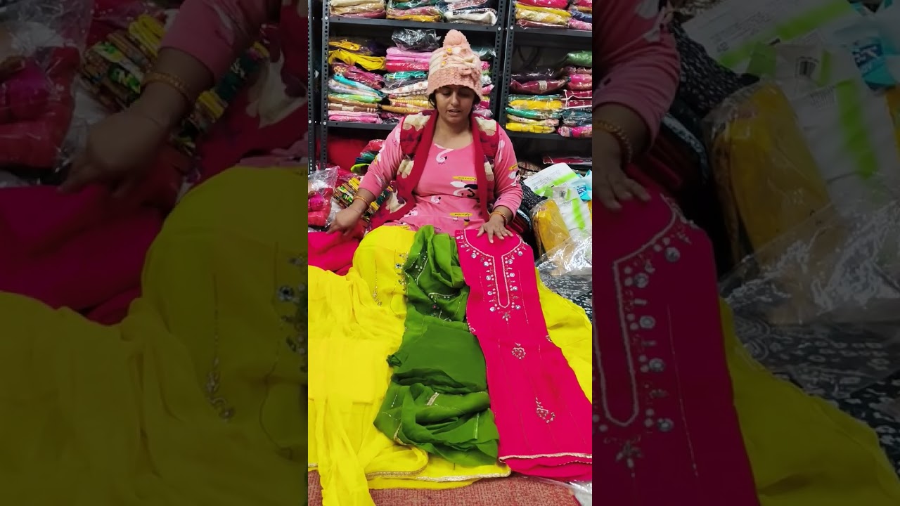  #Holi special suits #Glass organza party wear suit #phone number 7011490486