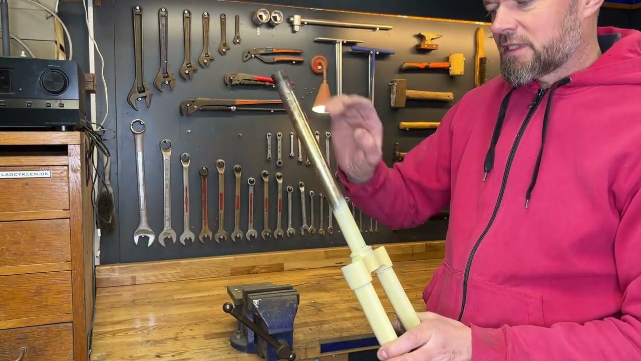 Short John overhauling - part 2 - Mindre reparationer på stel.